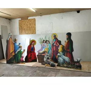 Різдвяні фігури для вулиці Різдвяні фігури для вулиці